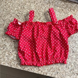 Disney Minnie Mouse Girl Swimming Top